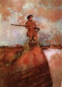 Howard Pyle George Rogers Clark on his way to kaskaskia china oil painting reproduction